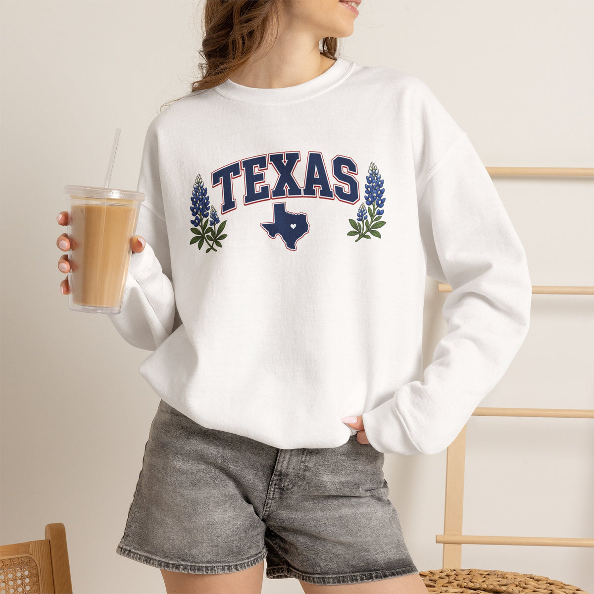 Texas Floral Sweatshirt