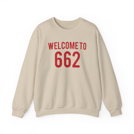 Welcome to 662 Crewneck Sweatshirt