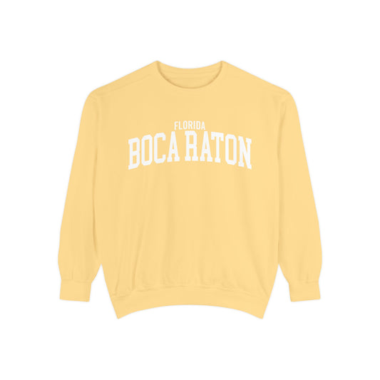 Boca Raton Florida Comfort Colors Sweatshirt