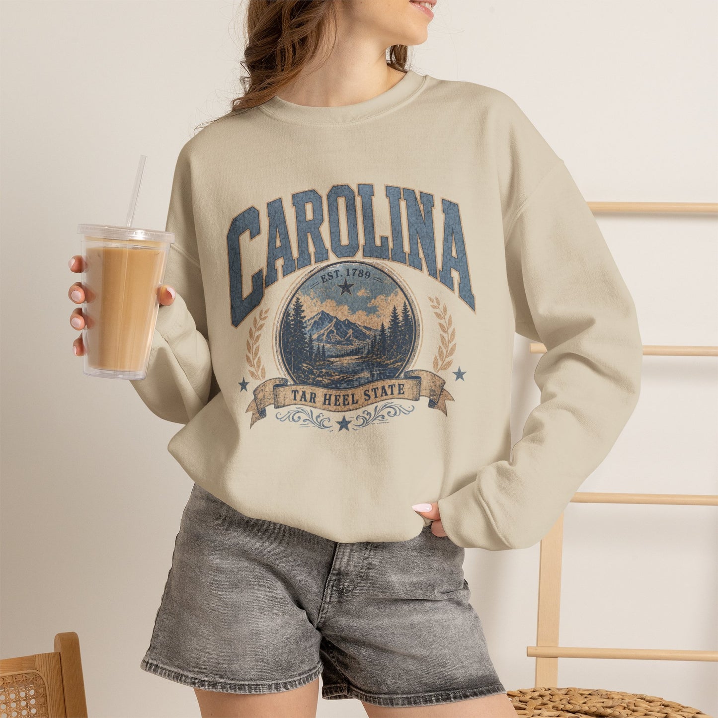 Vintage Carolina Crewneck Sweatshirt