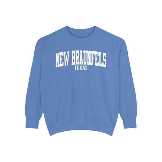 New Braunfels Texas Comfort Colors Sweatshirt