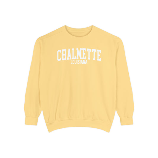 Chalmette Louisiana Comfort Colors Sweatshirt