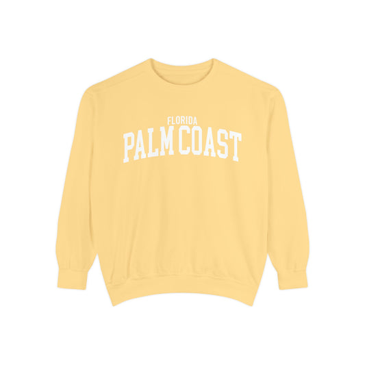 Palm Coast Florida Comfort Colors Sweatshirt