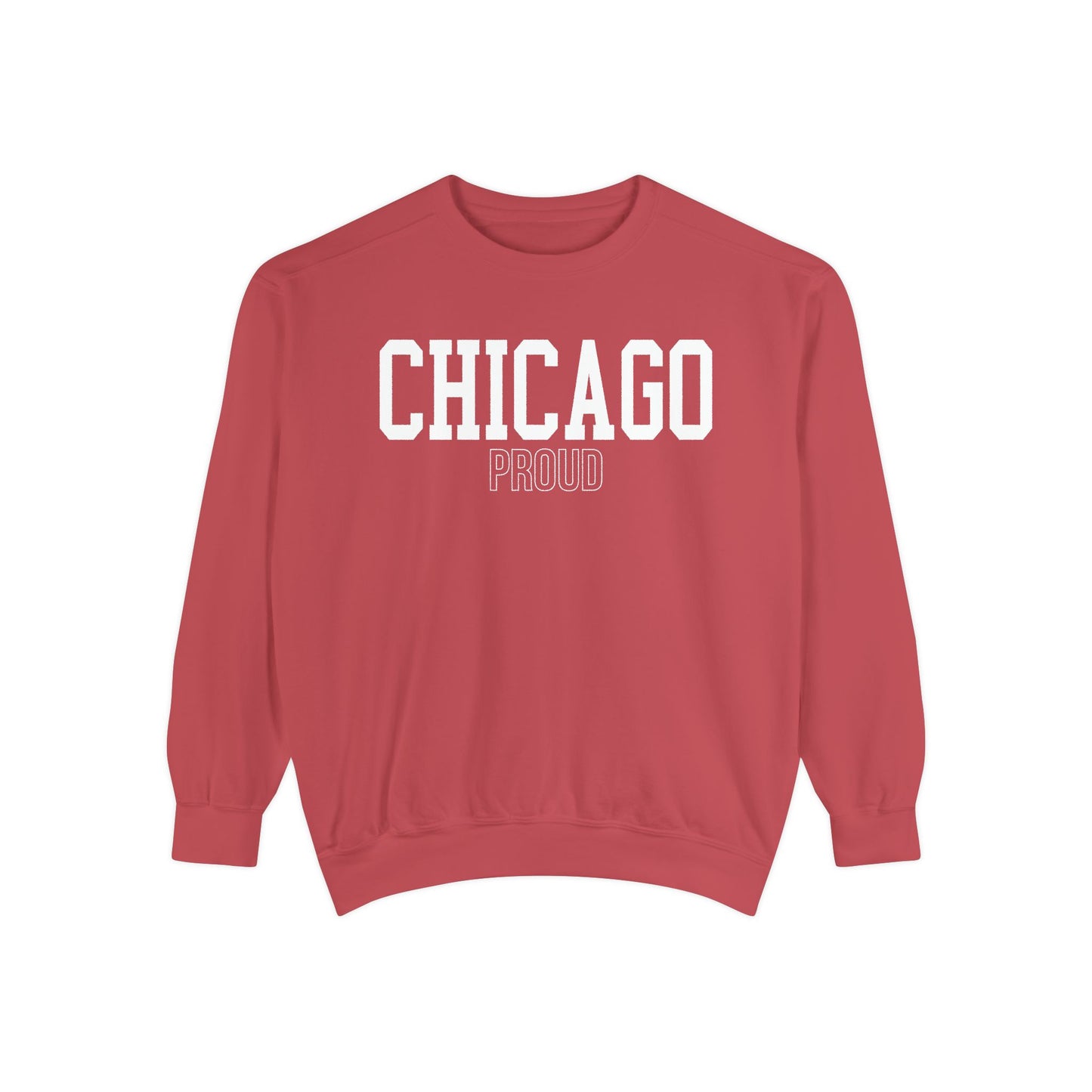 Chicago Proud Comfort Colors Sweatshirt