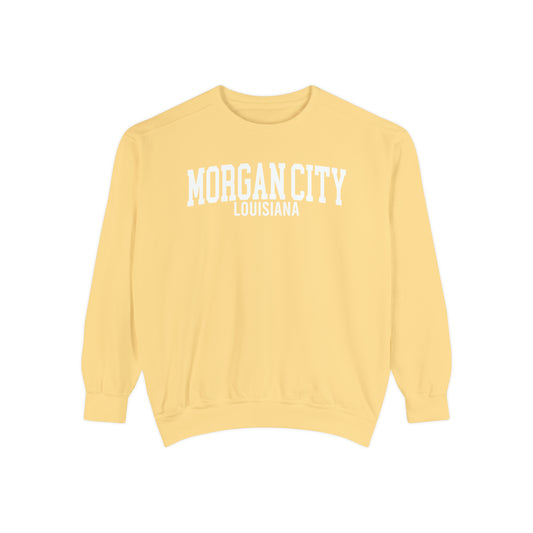 Morgan City Louisiana Comfort Colors Sweatshirt