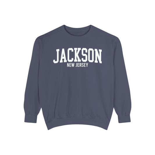 Jackson New Jersey Comfort Colors Sweatshirt