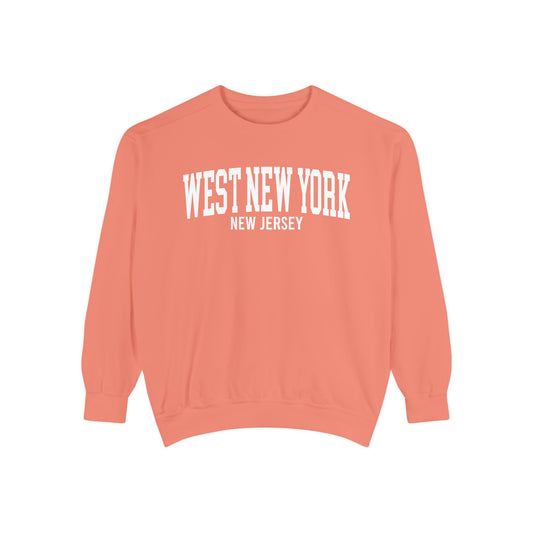 West New York Jersey Comfort Colors Sweatshirt