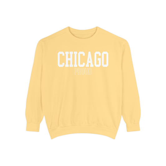 Chicago Proud Comfort Colors Sweatshirt