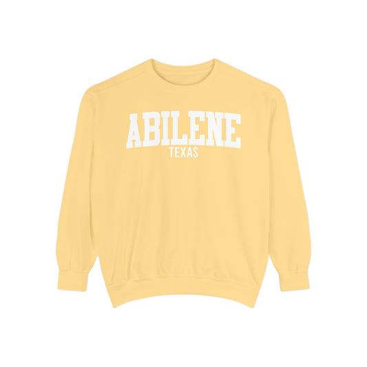 Abilene Texas Comfort Colors Sweatshirt