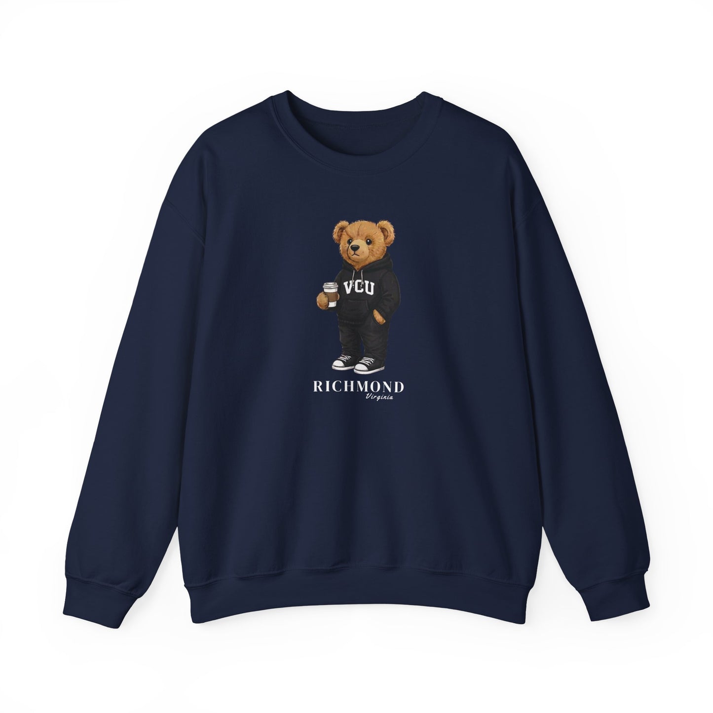 Richmond, Virginia Teddy Bear Crewneck Sweatshirt