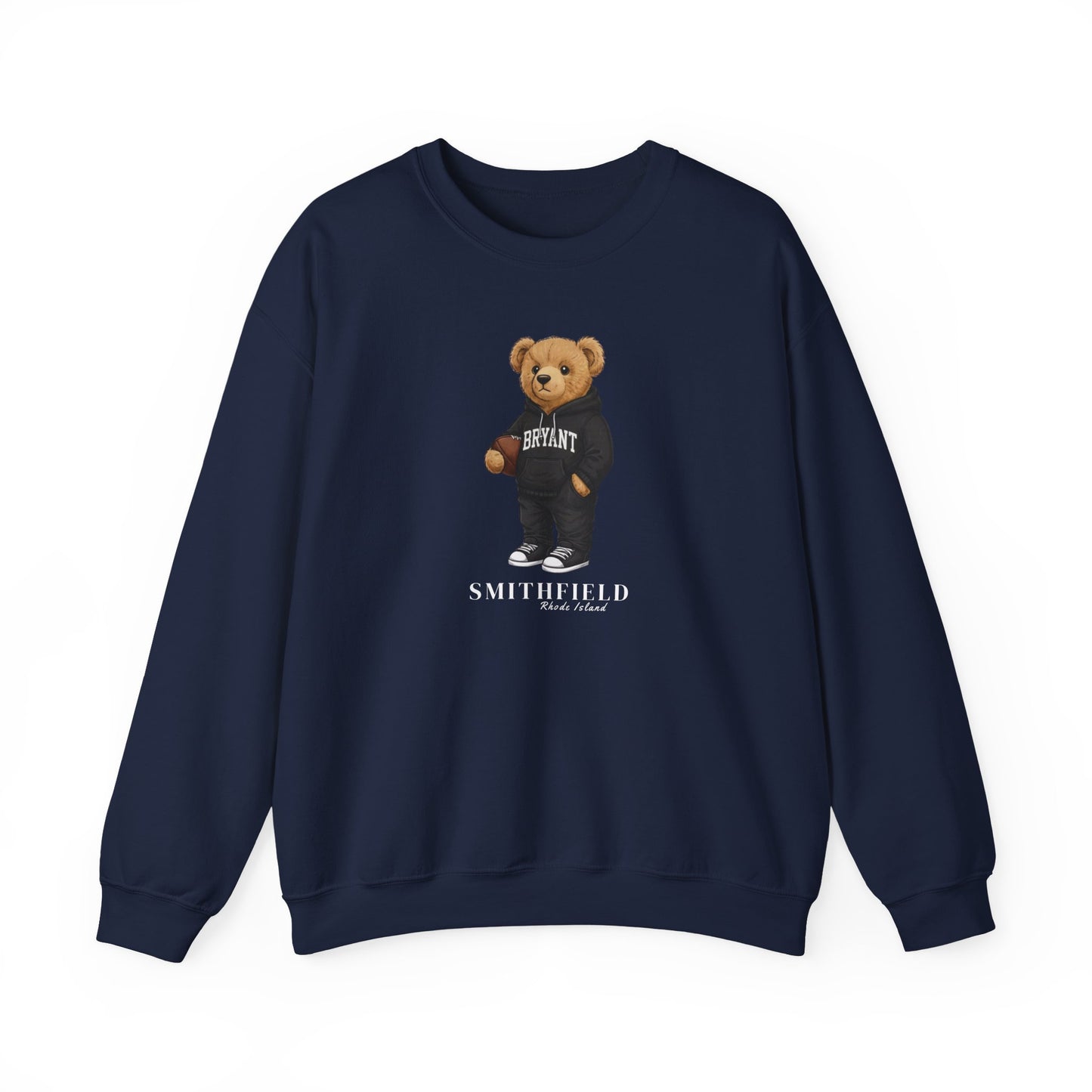 Smithfield, Rhode Island Teddy Bear Crewneck Sweatshirt