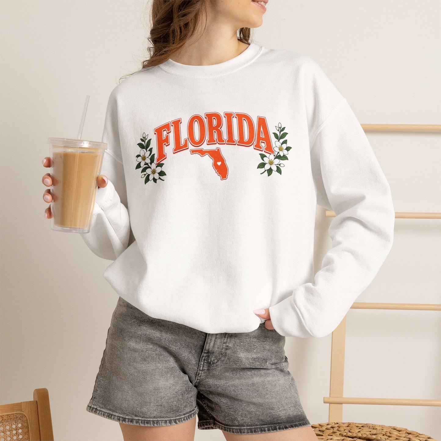 Florida Floral Sweatshirt
