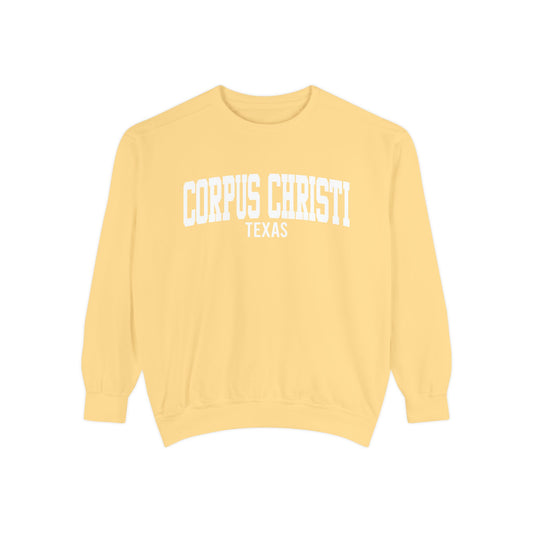 Corpus Christi Texas Comfort Colors Sweatshirt