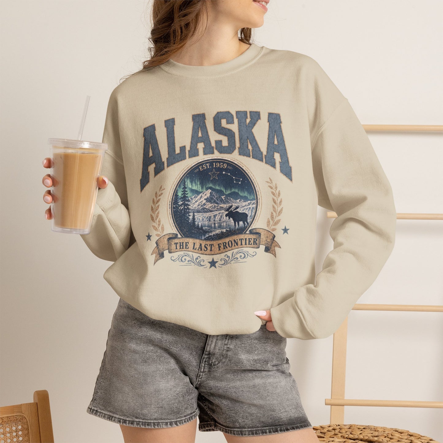 Vintage Alaska Crewneck Sweatshirt