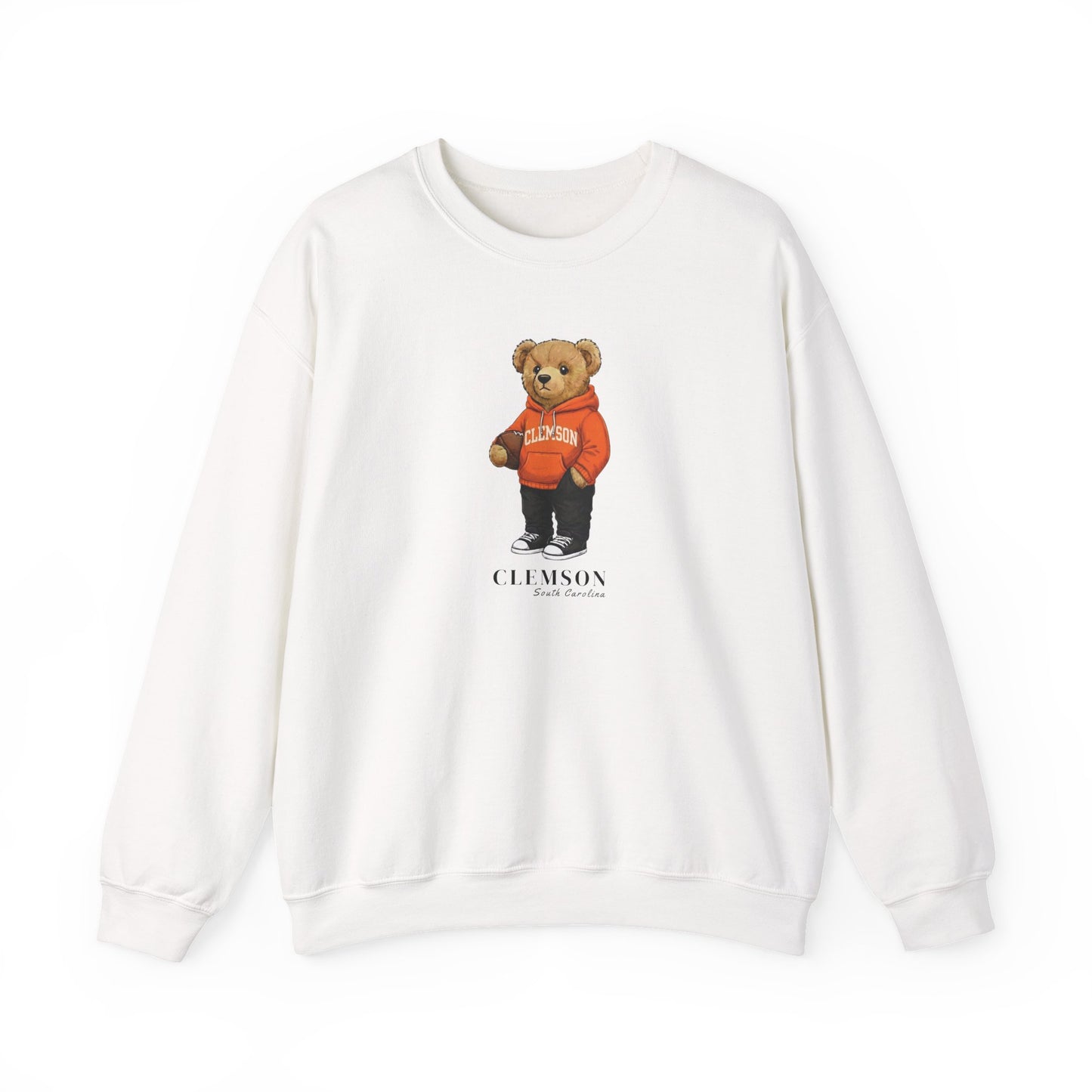 Clemson, South Carolina Teddy Bear Crewneck Sweatshirt