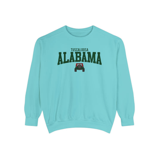 Tuscaloosa Alabama Jeep Comfort Colors Sweatshirt