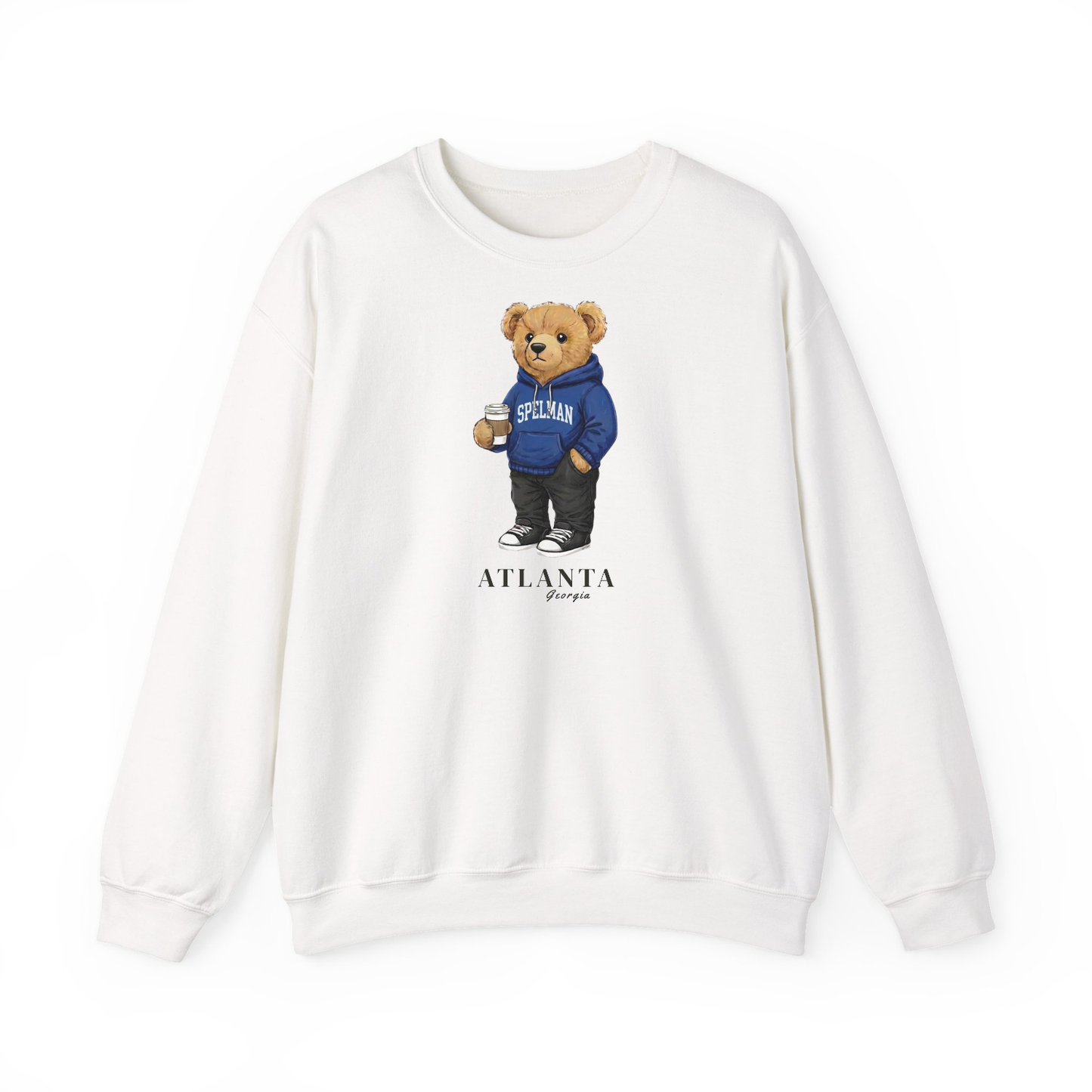 Atlanta, Georgia Teddy Bear Crewneck Sweatshirt