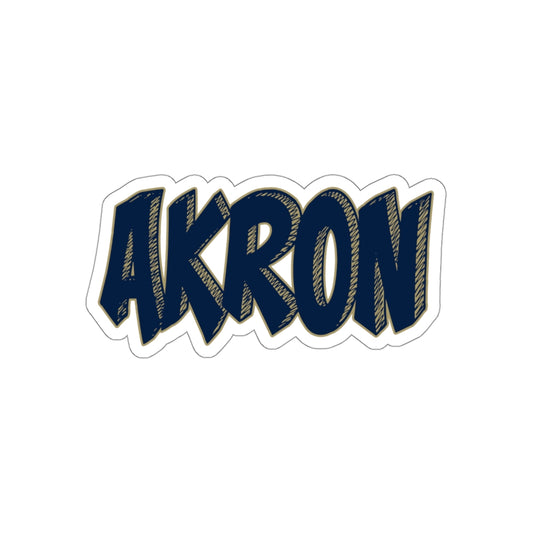 Akron Sticker