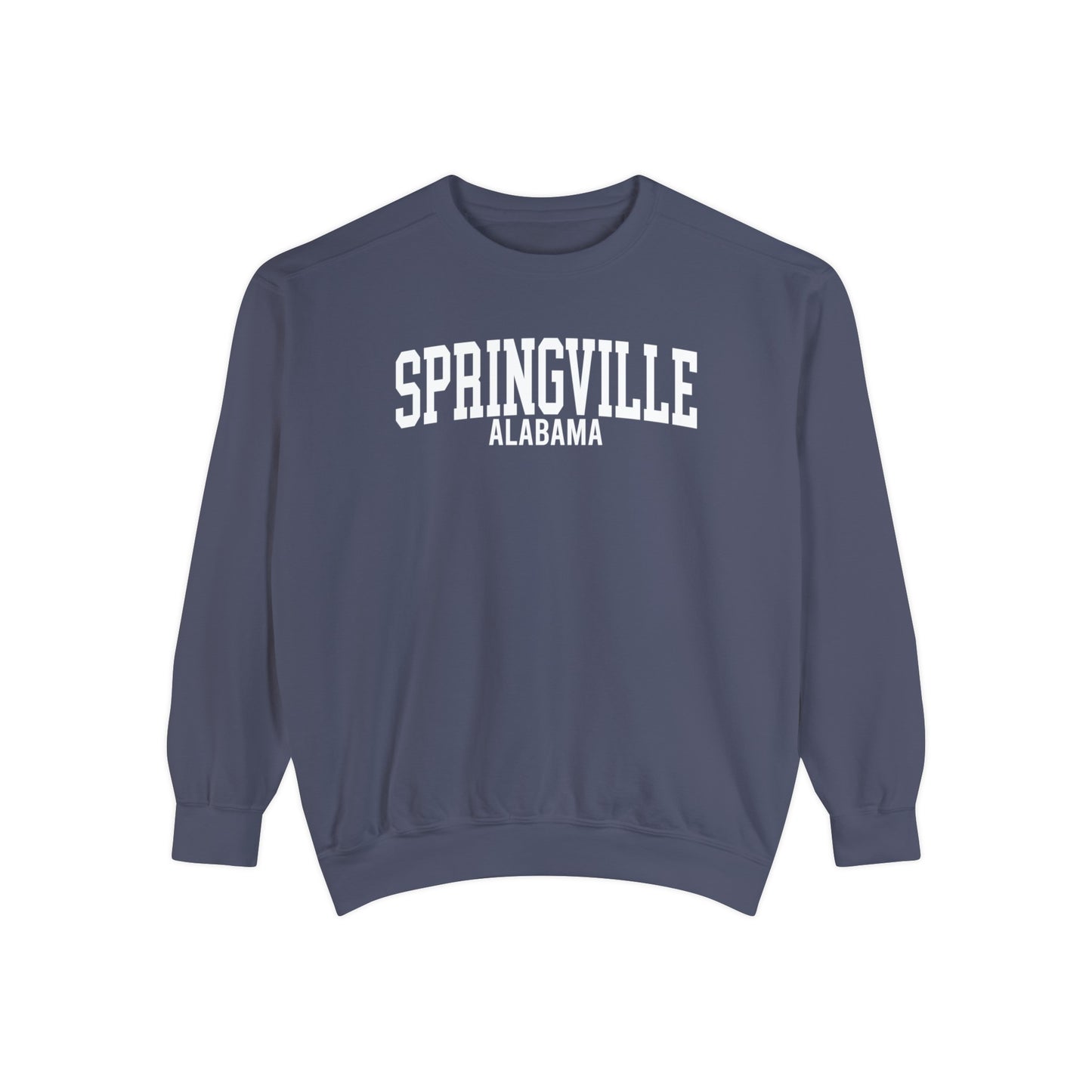 Springville Alabama Comfort Colors Sweatshirt