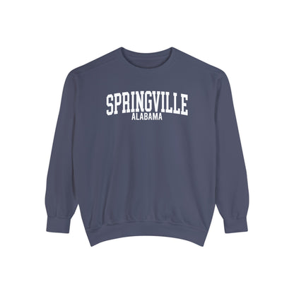 Springville Alabama Comfort Colors Sweatshirt