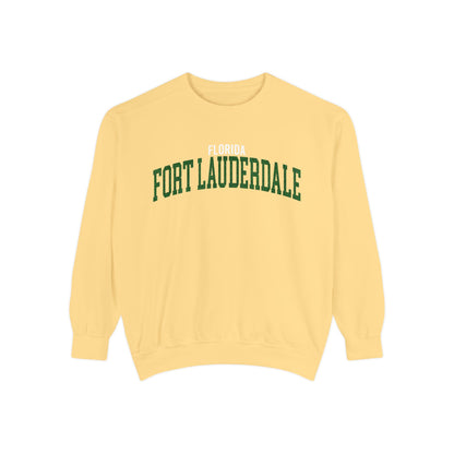 Fort Lauderdale Florida Comfort Colors Sweatshirt