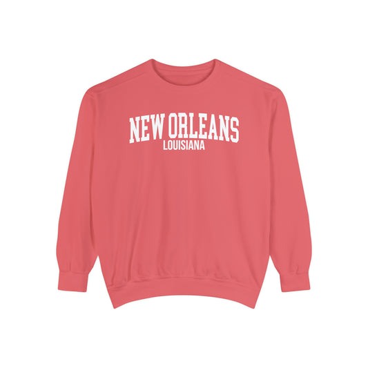 New Orleans Louisiana Comfort Colors Sweatshirt