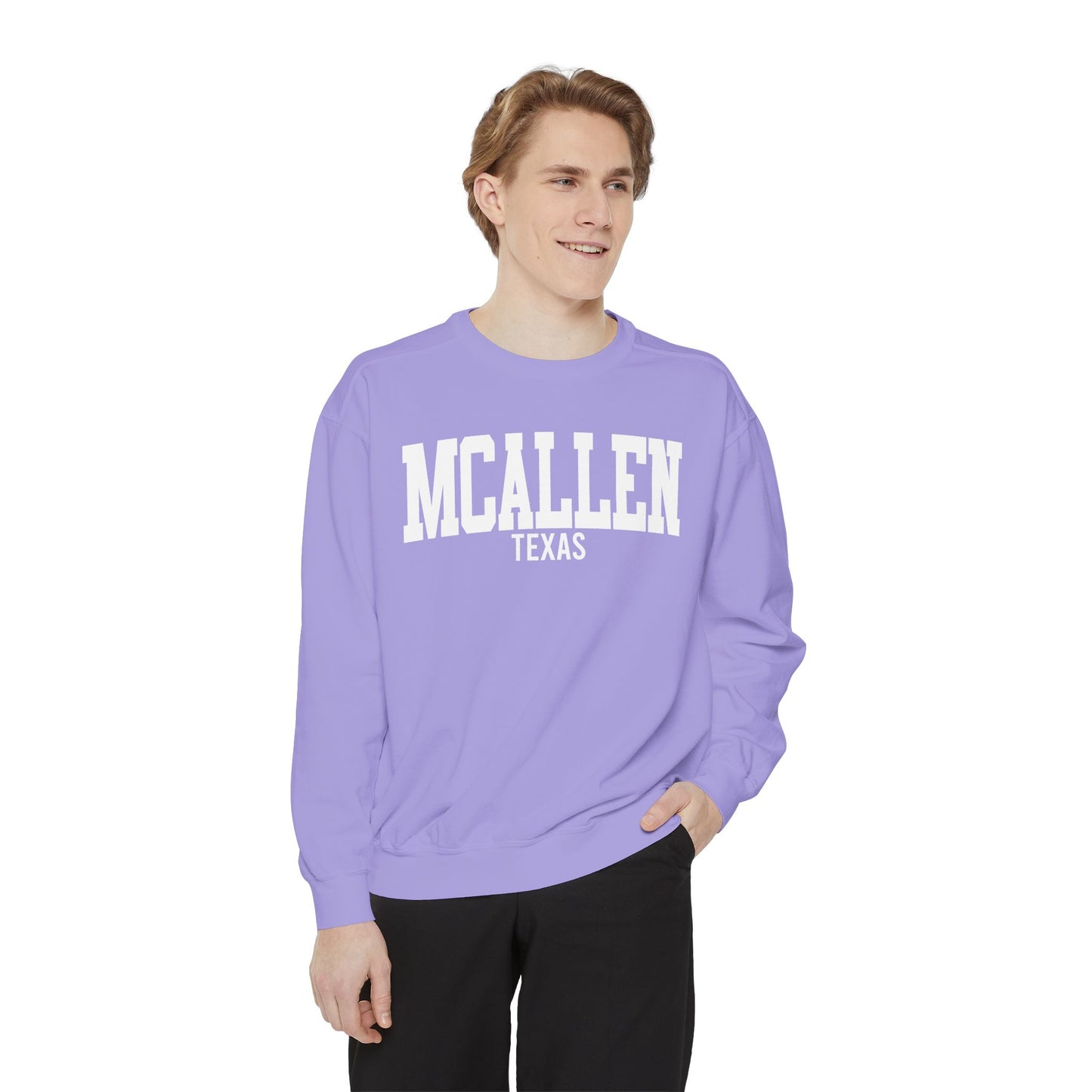 McAllen Texas Comfort Colors Sweatshirt