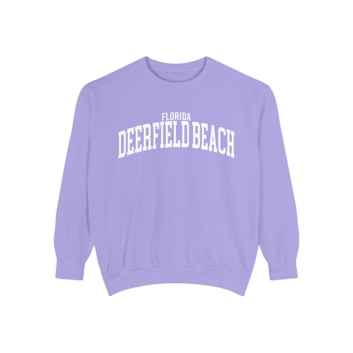 Deerfield Beach Florida Comfort Colors Sweatshirt