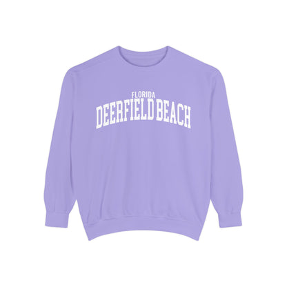 Deerfield Beach Florida Comfort Colors Sweatshirt