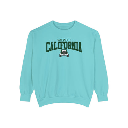 Bakersfield California Jeep Comfort Colors Sweatshirt