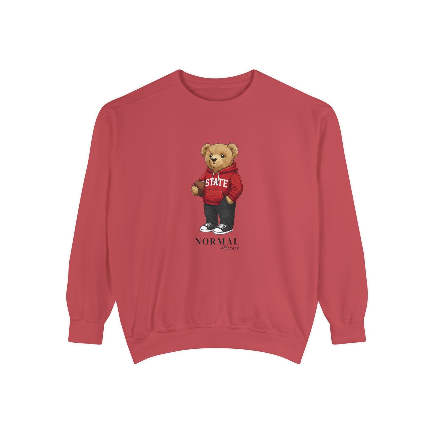 Normal, Illinois Teddy Bear Comfort Colors Sweatshirt