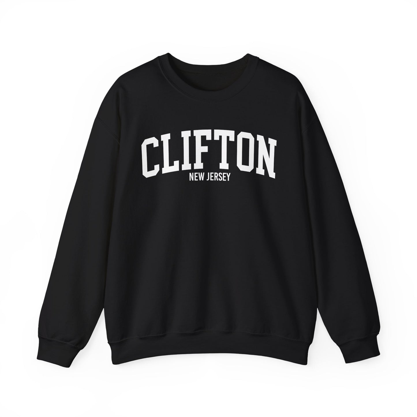 Clifton City New Jersey Crewneck Sweatshirt