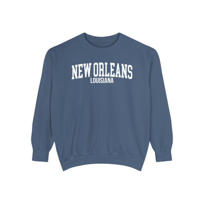 New Orleans Louisiana Comfort Colors Sweatshirt