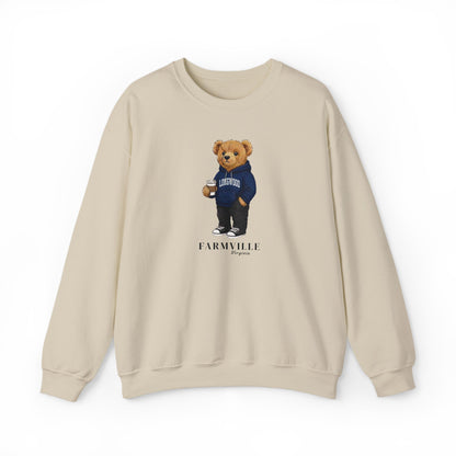 Farmville, Virginia Teddy Bear Crewneck Sweatshirt