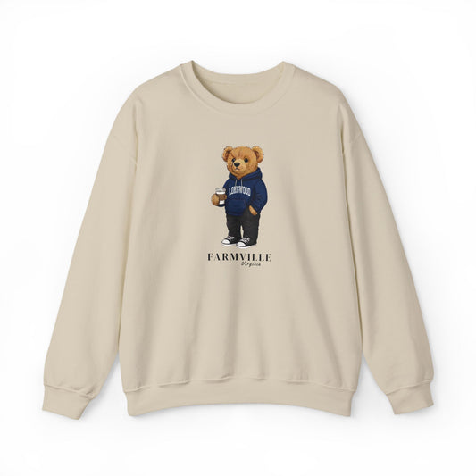 Farmville, Virginia Teddy Bear Crewneck Sweatshirt