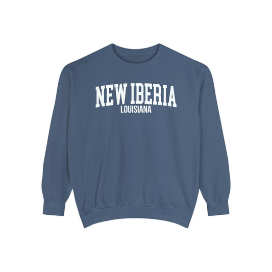 New Iberia Louisiana Comfort Colors Sweatshirt