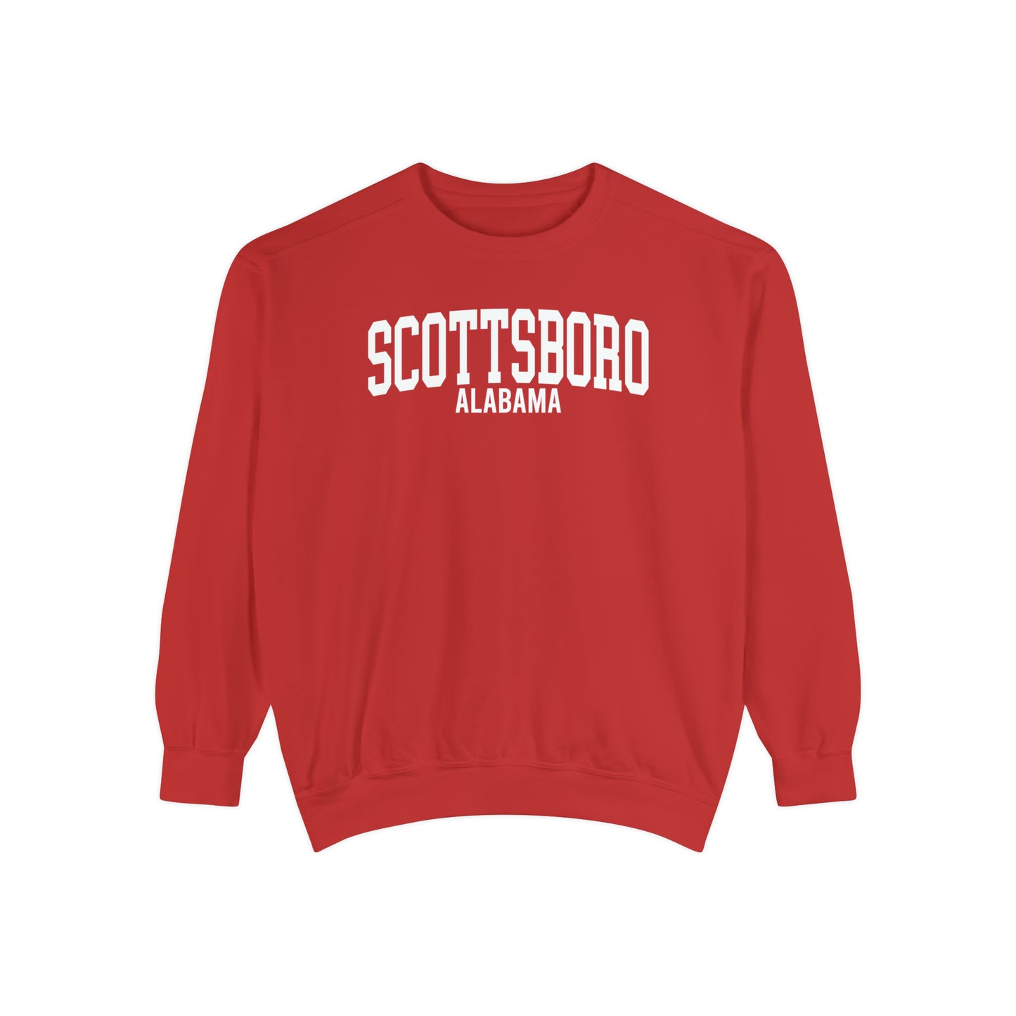Scottsboro Alabama Comfort Colors Sweatshirt