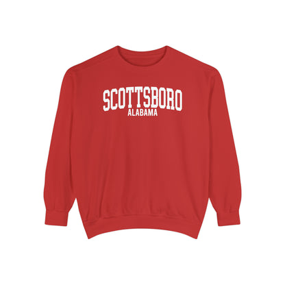 Scottsboro Alabama Comfort Colors Sweatshirt