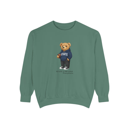 State College, Pennsylvania Teddy Bear Comfort Colors Sweatshirt