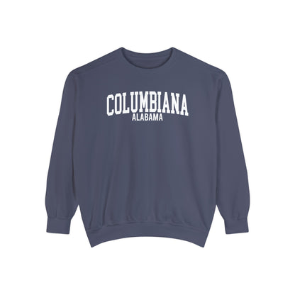 Columbiana Alabama Comfort Colors Sweatshirt