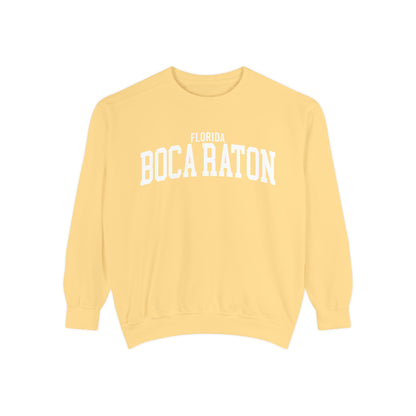 Boca Raton Florida Comfort Colors Sweatshirt