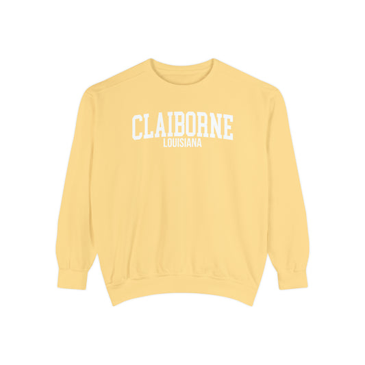 Claiborne Louisiana Comfort Colors Sweatshirt
