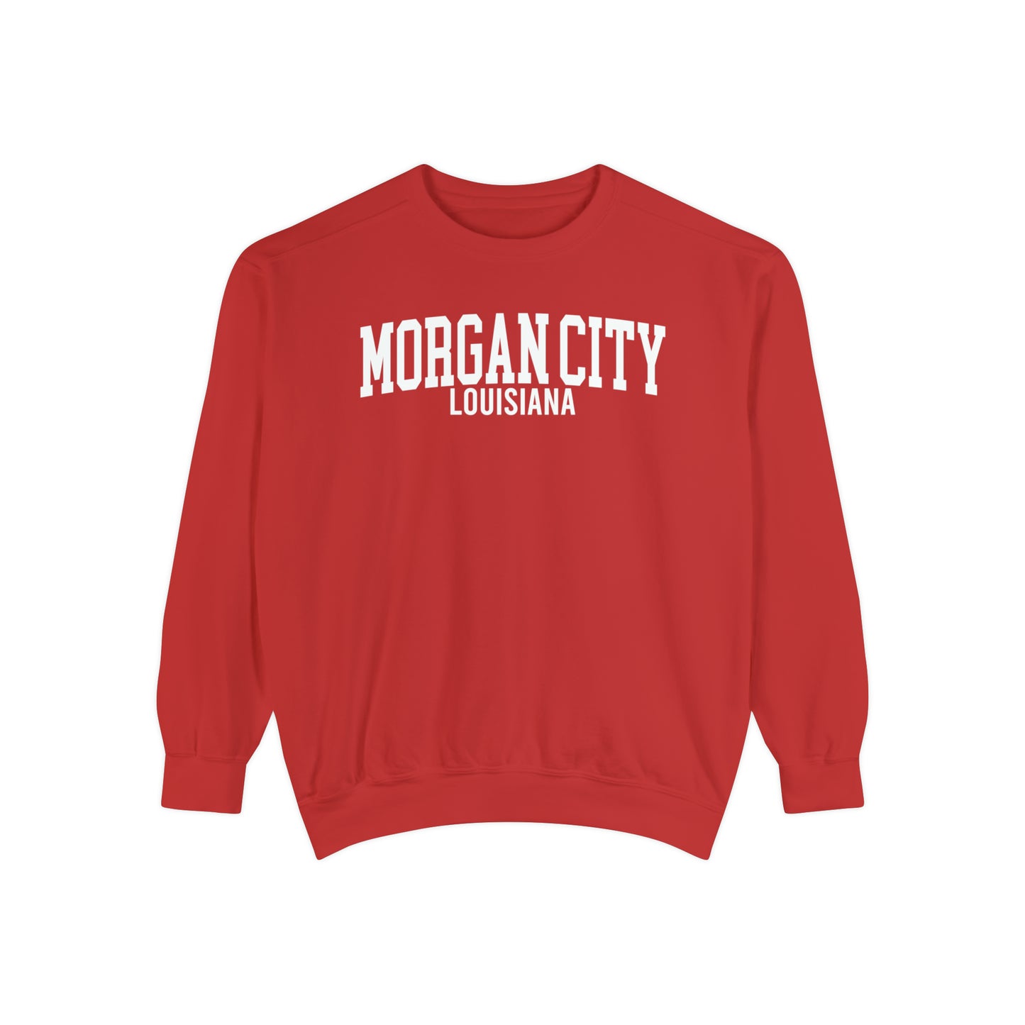 Morgan City Louisiana Comfort Colors Sweatshirt