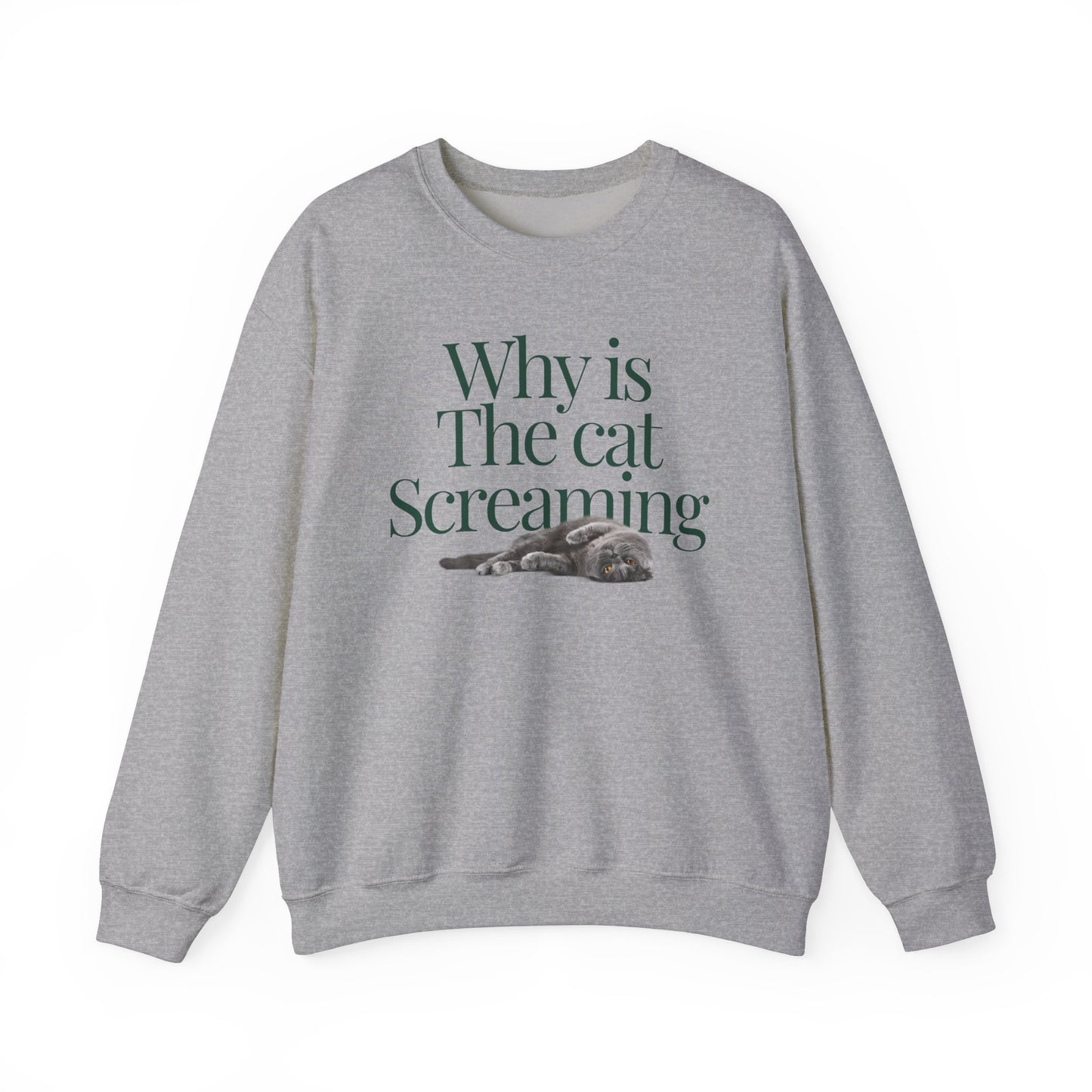 Why is the Cat Screaming Sweatshirt