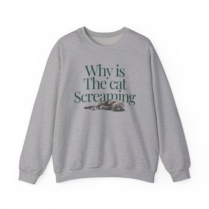 Why is the Cat Screaming Sweatshirt