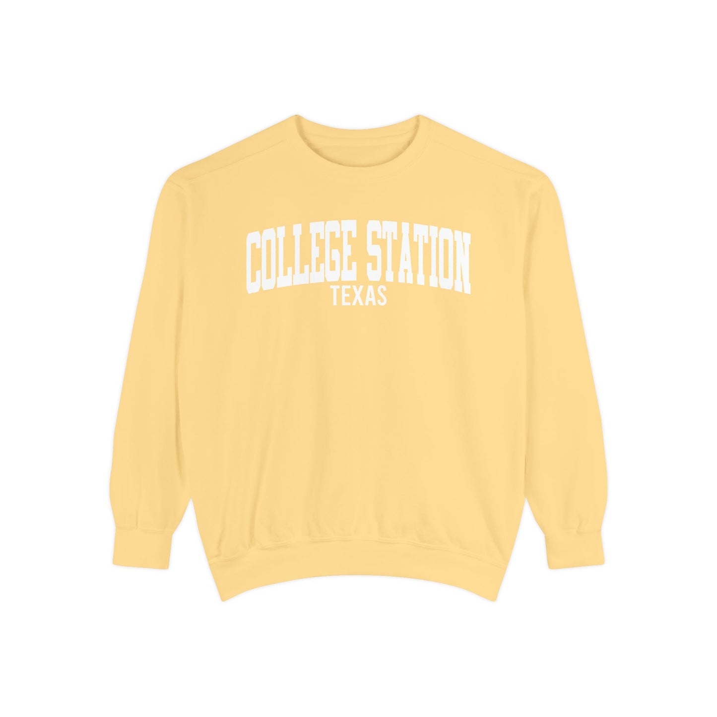 College Station Texas Comfort Colors Sweatshirt
