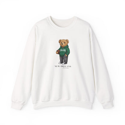 New Orleans, Louisiana Teddy Bear Crewneck Sweatshirt