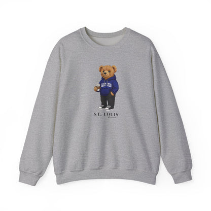 St. Louis, Missouri Teddy Bear Crewneck Sweatshirt