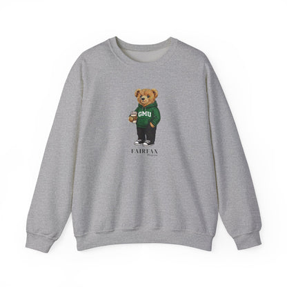 Fairfax, Virginia Teddy Bear Crewneck Sweatshirt