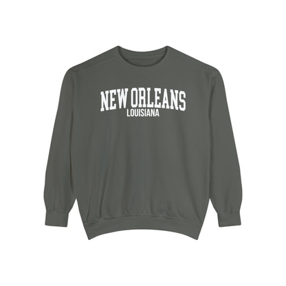 New Orleans Louisiana Comfort Colors Sweatshirt